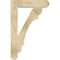 Ekena Millwork Olympic Craftsman Rough Sawn Bracket, Douglas Fir, 4"W x 22"D x 34"H BKT04X22X34OLY04RDF - alternate 2